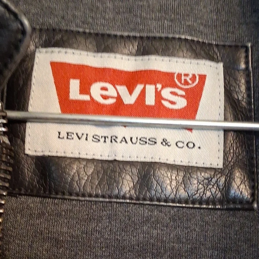 Levi's Black Men's Lined Hooded Jacket Size Xl